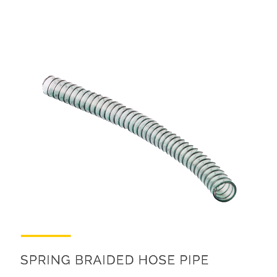 Spring Braided Hose Pipe